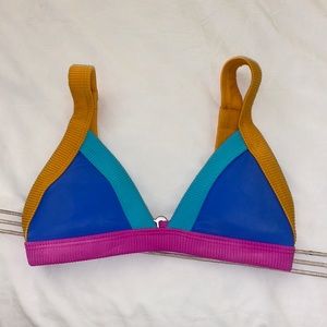 Colorful Oneone bikini top!
